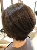 すっきりショートボブ