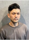 バーバーカット黒髪アップバングストリート【藤本ユースケ】0730