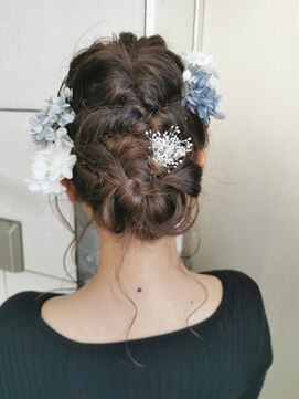 ミラシィ 稲毛(Mirashy) 成人式の前撮りヘアセット!