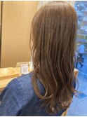 マロンベージュ×ゆる巻き_TREAT妙典