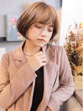 エムスラッシュ ソル センター南(M.SLASH SOL) ■SOLセンター南16-2★■大人ハイライト/ミニボブ/前下がりボブ