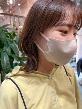 ロンド エスポワール 錦糸町(Lond espoir) 柴田ハイライトショコラアッシュヘルシースタイルふんわりカール