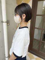 アルディ ユーカリが丘店(HARDI) 【星野】くすみブラウン×丸みショートボブ☆