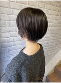 丸みショート/前髪/顔周りカット/透明感/20代30代40代50代