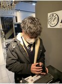ツイストスパイラルパーマツイストパーマショートスタイルメンズ