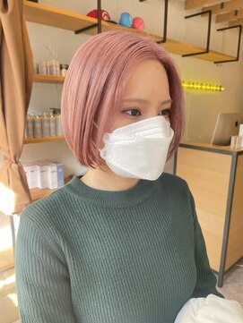 エイト 福岡天神店(EIGHT fukuoka) ピンクベージュ