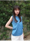 サラッとロングレイヤー