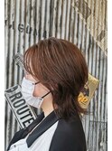 大人可愛い20代30代40代 ウルフカット