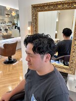 コワファースト  させぼ五番街店(COIFF1RST)&nbsp;七三分け×ウェーブパーマ☆