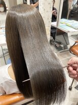 アロマ ヘアルーム 池袋店(AROMA hair room)&nbsp;オリーブベージュ　髪質改善METEOメテオトリートメント/池袋