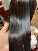 髪質改善縮毛矯正＋白髪ぼかしカラー＋カット