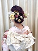 シニヨンアレンジ