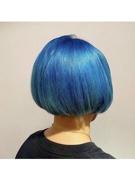 ヘアースタジオ ゴーゴー ヘアー(HAIR STUDIO GOGO HAIR) ブルーボブ