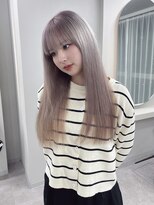 天神美容室&nbsp;『福岡美容室/ayana』ケアブリーチで作る艶ハイトーン！