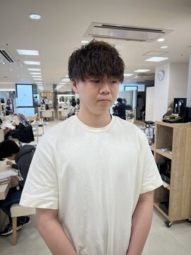 ケンジ 平塚ラスカ店(KENJE) メンズパーマ/ツイストスパイラル/ショートマッシュ/パーマ