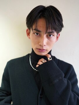 ニコ トウキョウ 渋谷(nico TOKYO) センターパート/ニュアンスパーマ/メンズカット