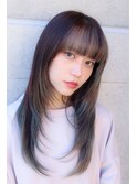 きれいめロングレイヤーカット