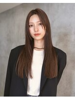 オーレント(AULENT)&nbsp;ロングレイヤー/髪質改善/ストレート/透明感カラー