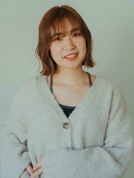 エーバイフー 江坂店(A BY WHO) A BY WHO 江坂/ウェーブボブ/透明感カラー