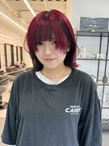 ギグスダブル 栄久屋大通店(gigs double)&nbsp;アンブレラカラー/チェリーレッド