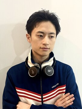 クロト(Clotho) スパイキーショート/ツイストスパイラル波巻きメンズウルフ