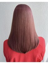 マーシアバイアルティナ 蒲田店(Marcia by artina)&nbsp;髪質改善_シルクストレート_ピンクカラー