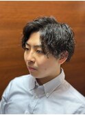 メンズパーマ/ツイスパ/メンズカット/銀座/有楽町/＜理容室＞