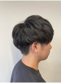 メンズパーマ/ツイストスパイラルパーマ/スパイラルパーマ/眉wax