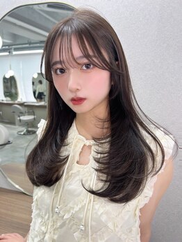 ボタン ハカタ(VOTAN hakata)の写真/一人ひとり違う骨格、くせ、毛流れに合わせて最高に可愛いスタイルに♪自分に似合う韓国hairで気分もUP☆