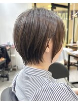 ヨファ ヘアー(YOFA hair)&nbsp;似合わせ　大人ショートボブ