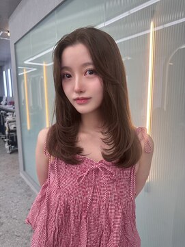 ボタン ハカタ(VOTAN hakata) 博多/レイヤー/ミディアムヘア/顔周りカット