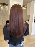 【艶髪】【ピンクブラウンカラー】