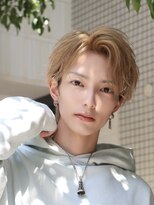 オーシャントーキョー 心斎橋(OCEAN TOKYO WEST) メンズヘアアップバング耳掛けビジネスヘアウルフ