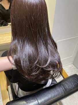 リタ(rita.) まつだてみすず☆ブリーチなしレッドブラウン