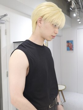 メンズペレ 渋谷(MEN'S PELE) MEN’S HAIR/ブルーブラック/フェザーパーマ/渋谷