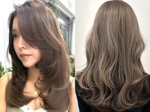 エルヘアメゾン(el. hair maison)の雰囲気（*当店はレイヤーカットも1分でスタイリングできます*）