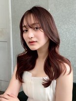 ハローバイシー 仙台(Hello by Sea)&nbsp;ココアベージュ×レイヤー[小顔/黒髪/オリーブグレー]