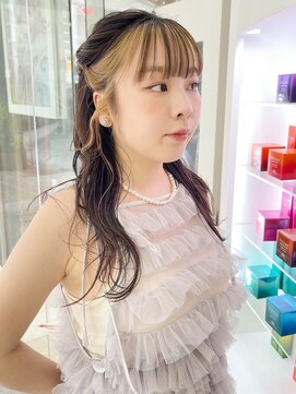 デコラ DECOR インナーカラー/フェイスフレーミング/ヘアアレンジ