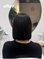 バド(BUD)&nbsp;髪質改善＋白髪染め＋カット