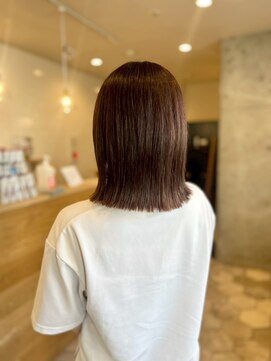 セレイン(serein) 切りっぱなしアンバーピンク