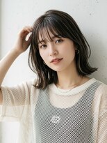 アールイーノウン 阿倍野区昭和町店(re; nown)&nbsp;レイヤーカットマッシュショートボブウルフカット韓国◎前髪あり