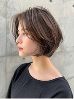 【完全個室サロン】Eleanor spa&treatment 郡山【11月上旬オープン(予定)】 ハイライトで透明感たっぷり丸みボブ /郡山