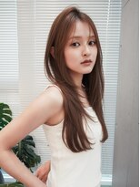 ソヨン 大宮2号店(SOYON) レイヤーカット/結べるレイヤー/マロンベージュ/ロング