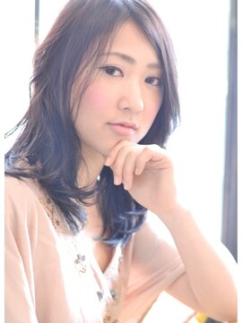 スノッブリコ(snob rico) [snob rico】就活の黒髪でも大丈夫×小 顔カール