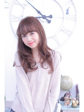 カシュカシュ(cache cache) cache cache★大人可愛いゆるふわラベンダーアッシュロング