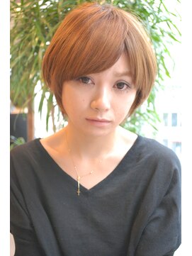 レウナ 外苑前(Reuna) ハンドブローで仕上がる簡単ショート【外苑前・青山・表参道】