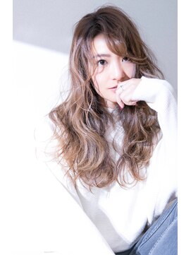 ヘア デザイン ハルプ(hair design HALB) 大人きれい　抜け　ウェーブ