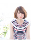Sweet自由が丘☆柔らかラフウェーブAライン×ショートボブ☆
