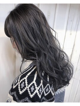 イェッカ(YECCA) 透ける黒髪ダークアッシュ