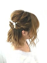ヘアメイク エンカレッジ(HAIR MAKE encourage)&nbsp;ハーフアップ